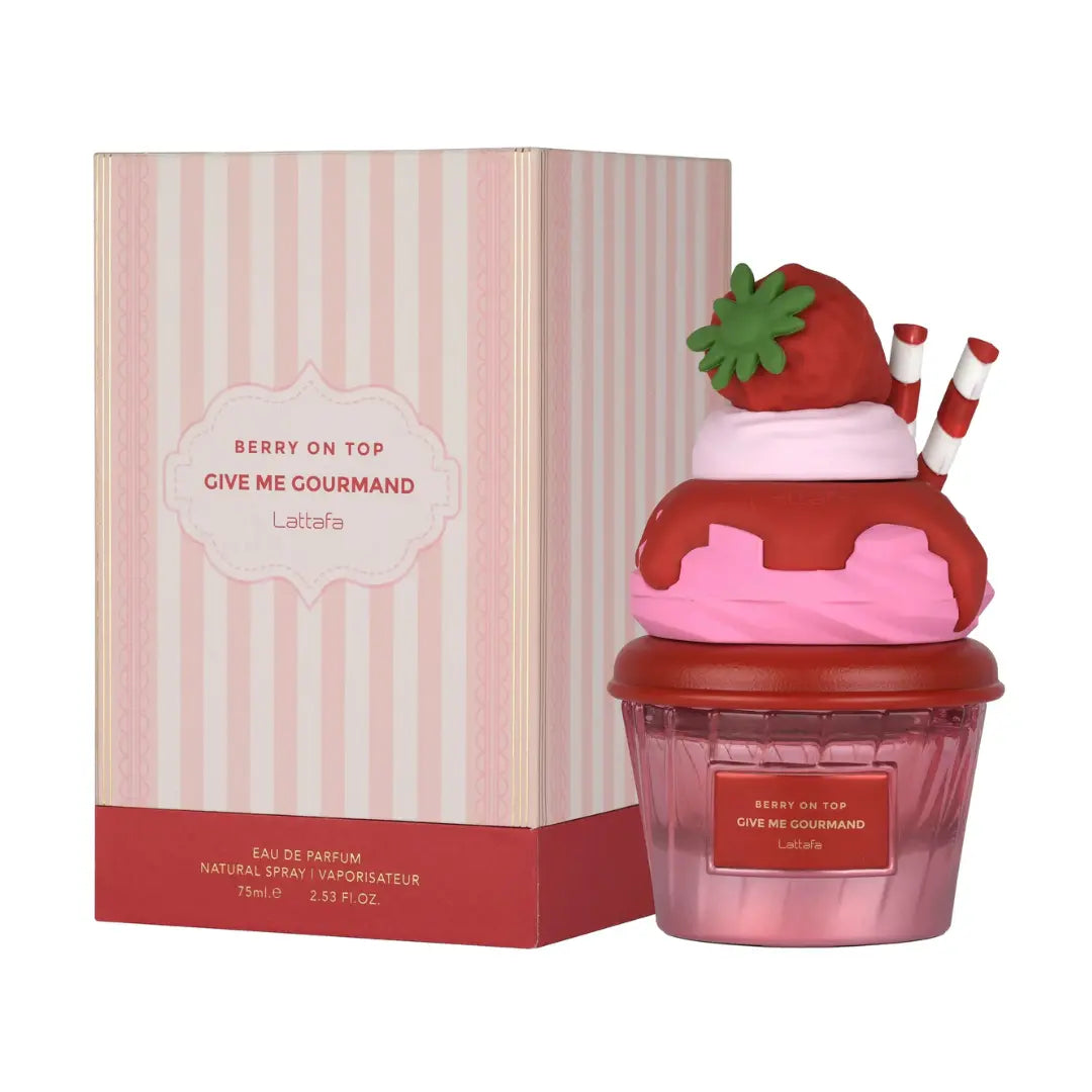 Berry on Top 75ml EDP Give Me Gourmand Series by Lattafa