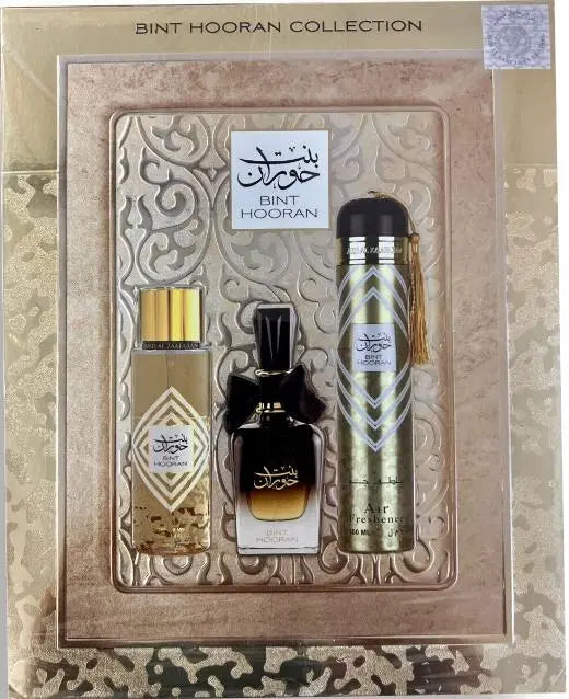 Bint Hooran 3 Piece Gift Set Collection Ard Al Zaafaran Ard Al Zaafaran