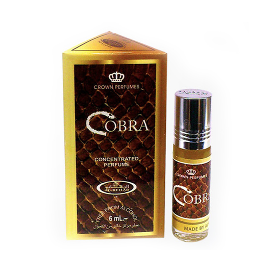 Cobra Perfume Oil 6ml Al Rehab 6x