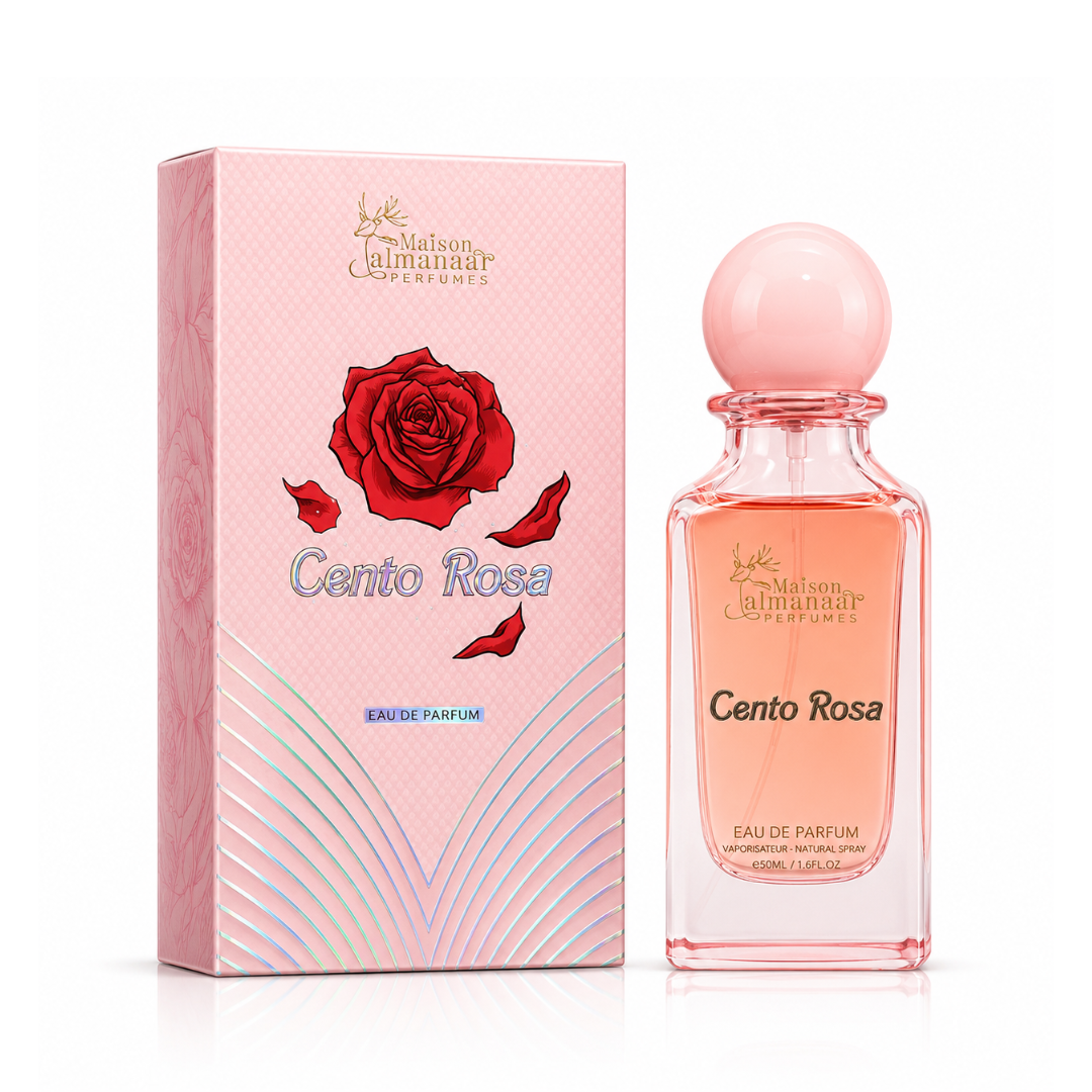 Cento Rosa 50ml Eau de Parfum Maison Almanaar