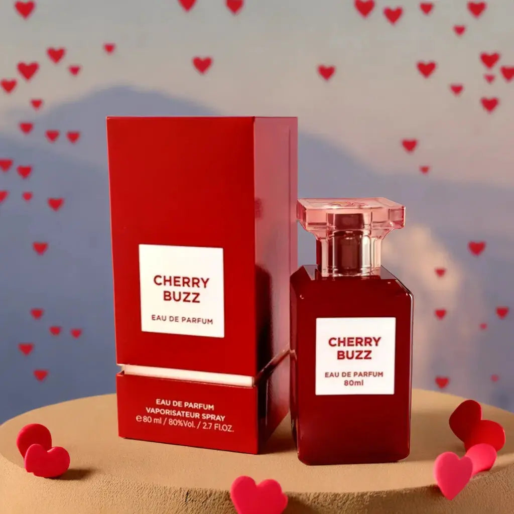 Cherry Buzz 100ml Eau de Parfum 80ml Fragrance World Fragrance World