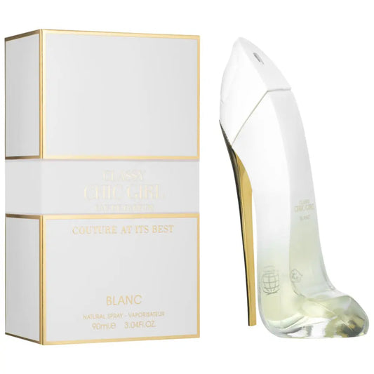 Classy Chic Girl Blanc Natural Spray Vaporisateur 90ml Fragrance World Fragrance World