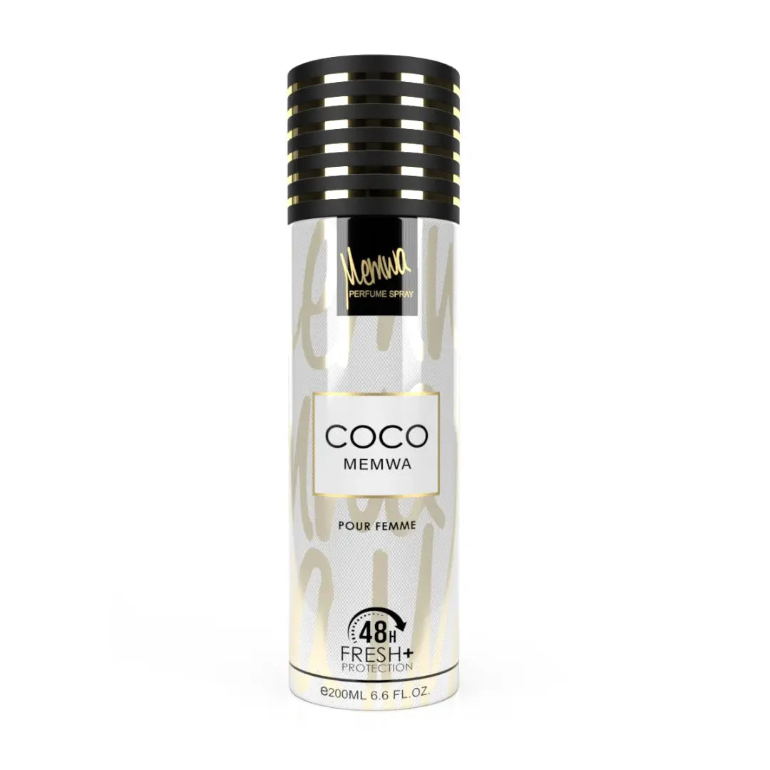 Coco Memwa 6x Deodorant Body Spray 200ml Memwa by Gulf Orchid