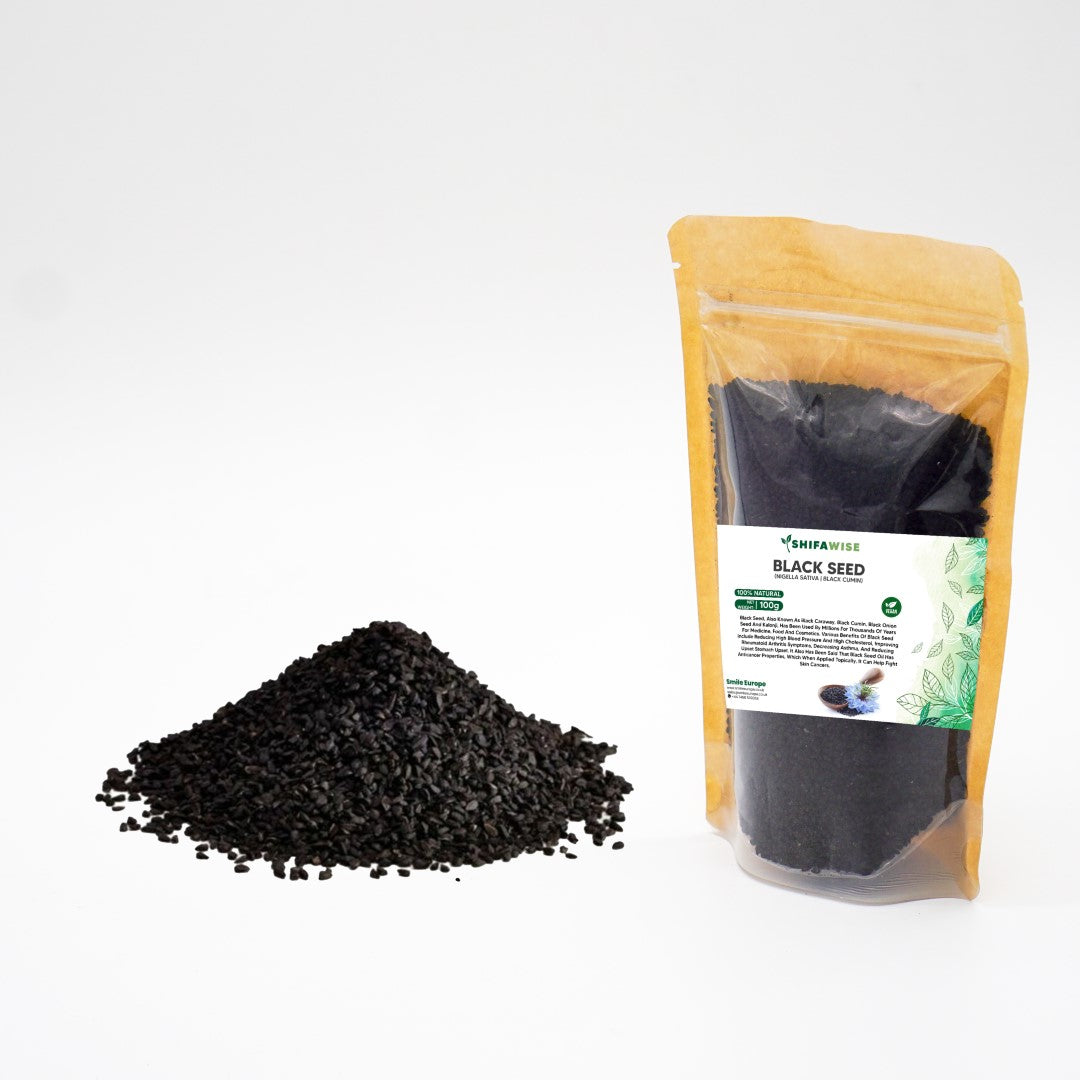 12x Shifawise Natural Black Seeds 100g