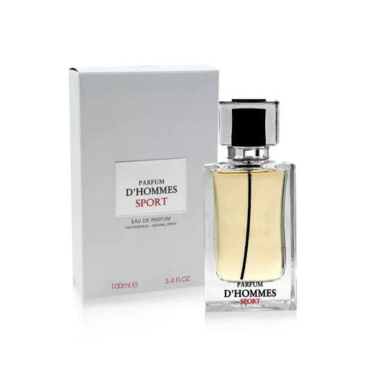 D'hommes Sport for Men Eau De Parfum 100ml Fragrance World Fragrance World