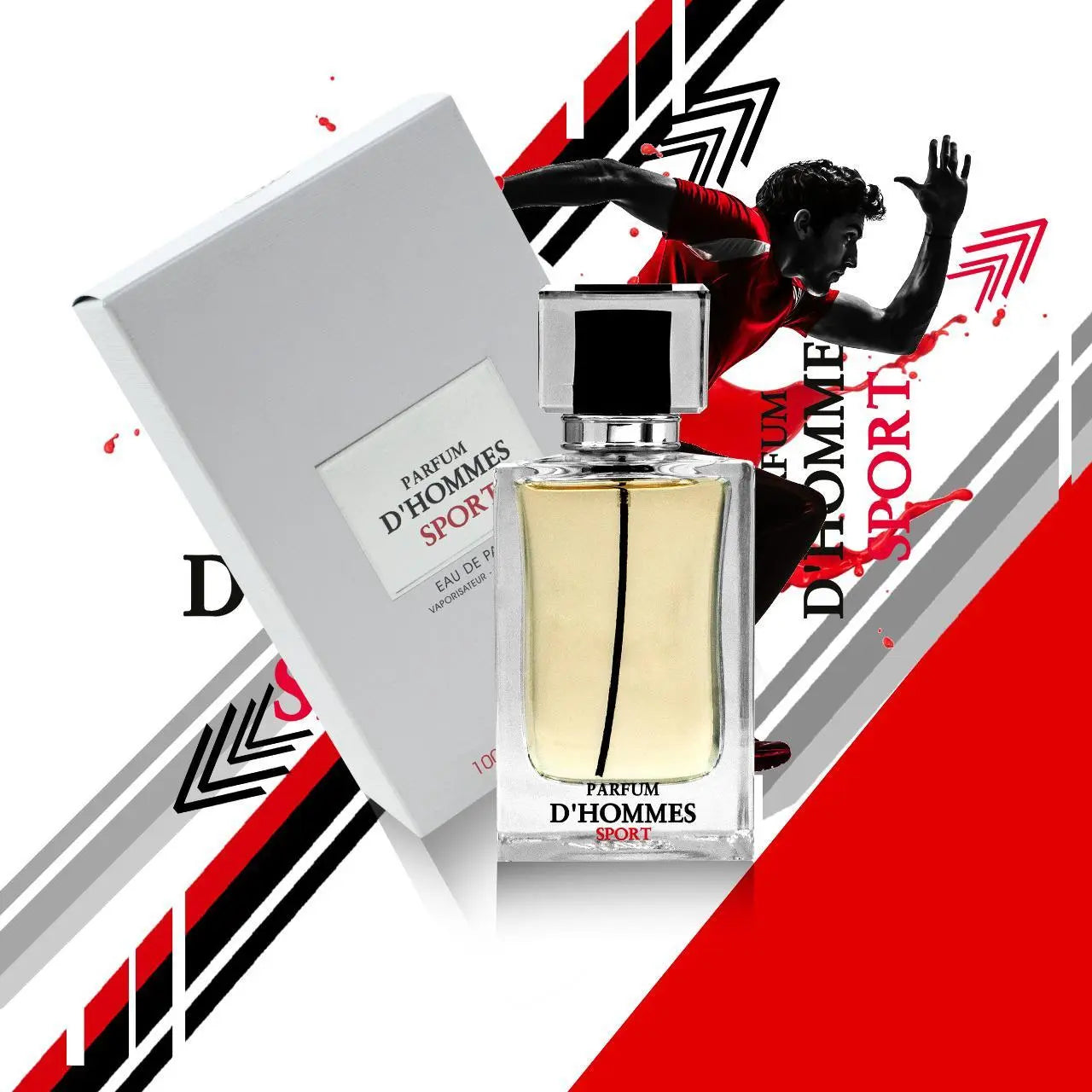 D'hommes Sport for Men Eau De Parfum 100ml Fragrance World - Smile Europe