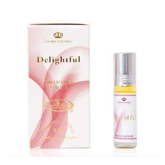 Delightful Perfume Oil 6ml Al Rehab 6x