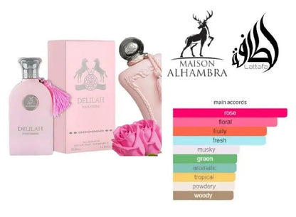 Delilah 100ml Eau De Parfum Alhambra - Smile Europe