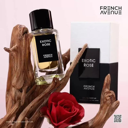 Exotic Rose 100ml Eau De Parfum French Avenue By Fragrance World French Avenue