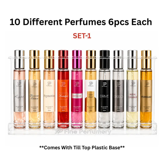 FIne Perfumery 35ml EDP Collection Set-1 (50pcs + 10pcs Testers)