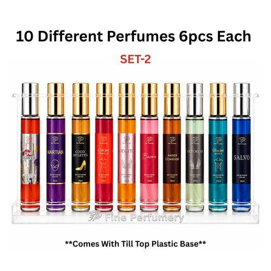 FIne Perfumery 35ml EDP Collection Set-2 (50pcs + 10pcs Testers)