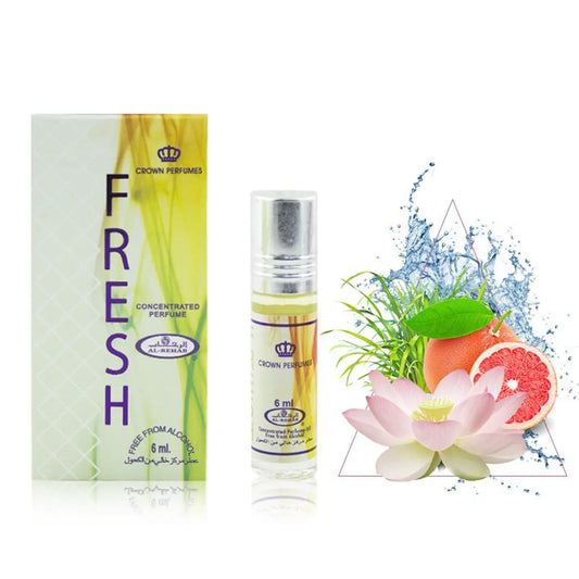 Fresh Perfume Oil 6ml X 6 By Al Rehab Al Rehab