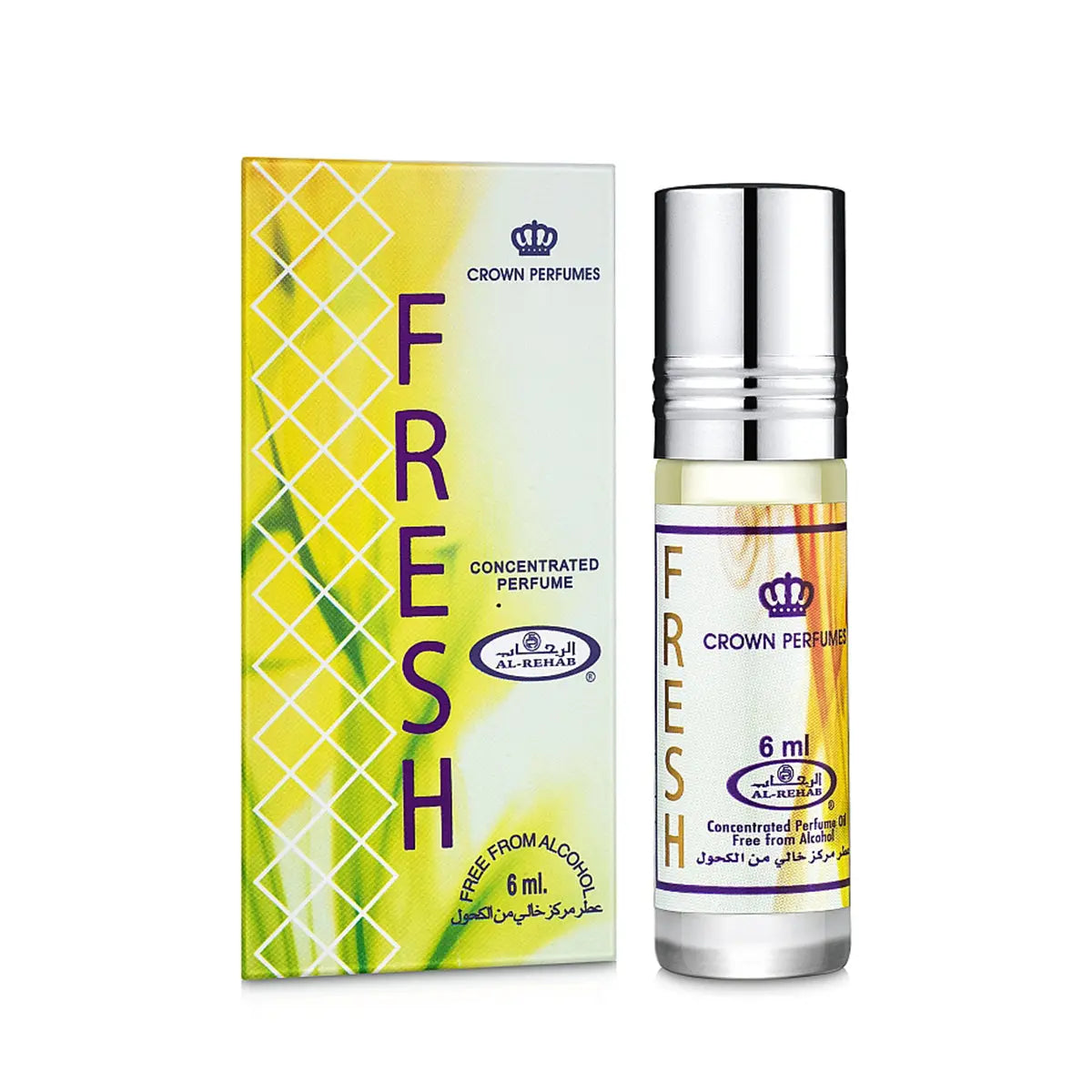 Fresh Perfume Oil 6ml X 6 By Al Rehab Al Rehab