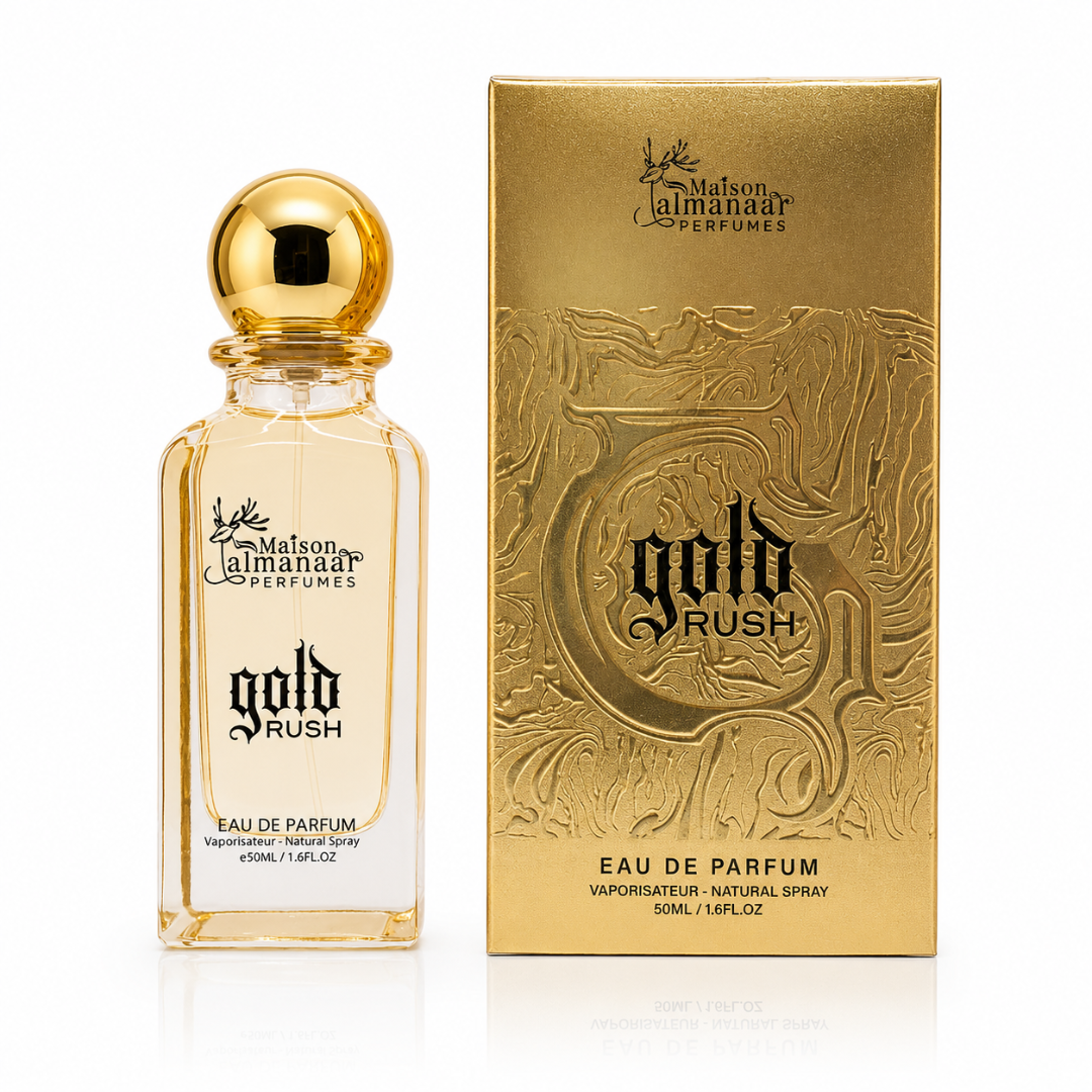 Gold Rush 50ml Eau De Parfum Maison Almanaar