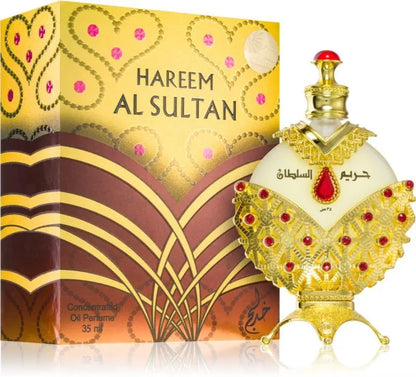 Hareem Al Sultan Gold Concentrated Oil 35ml Khadlaj Al Haramain