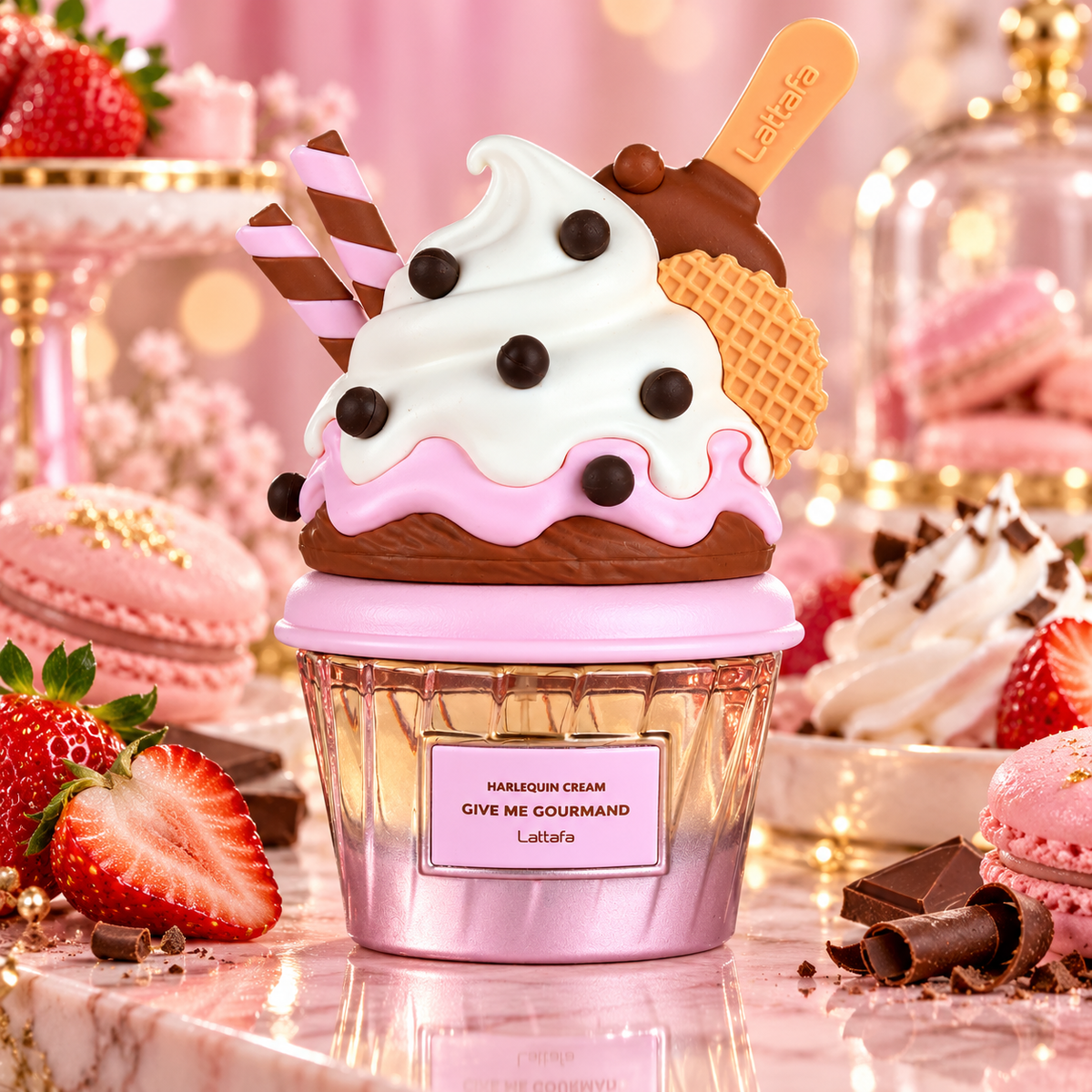 Harlequin Cream 75ml EDP Give Me Gourmand Series by Lattafa