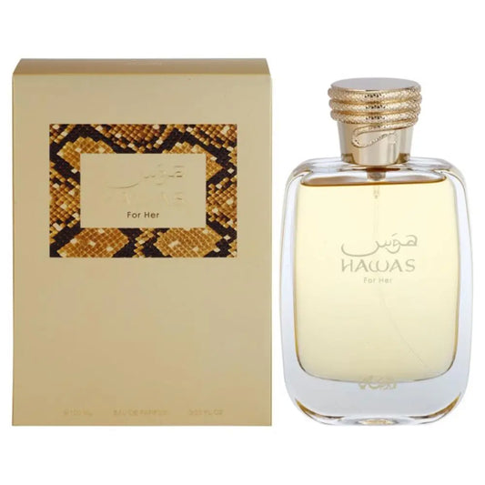 Hawas (For Her) Eau de Parfum 100ml Rasasi - Smile Europe