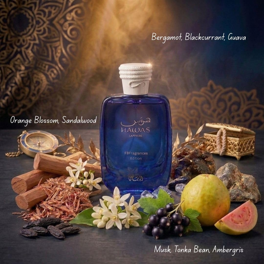 Hawas Sapphire FBF Edition Eau de Parfum 100ml Rasasi