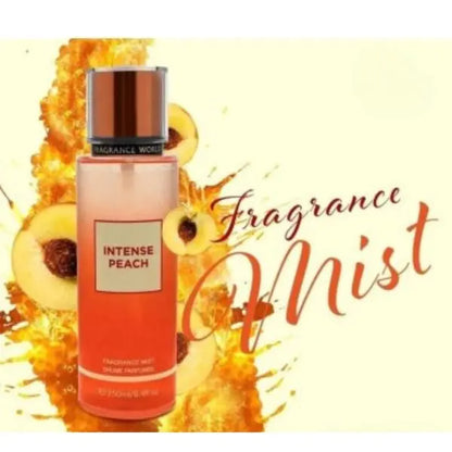 Intense Peach Fragrance Body Mist 250ml Fragrance World Fragrance World