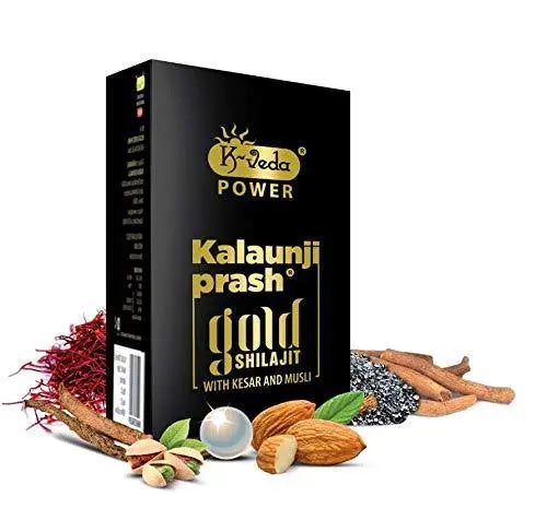 Kalonji Prash Gold Shilajit with Kesar and Musli - Smile Europe