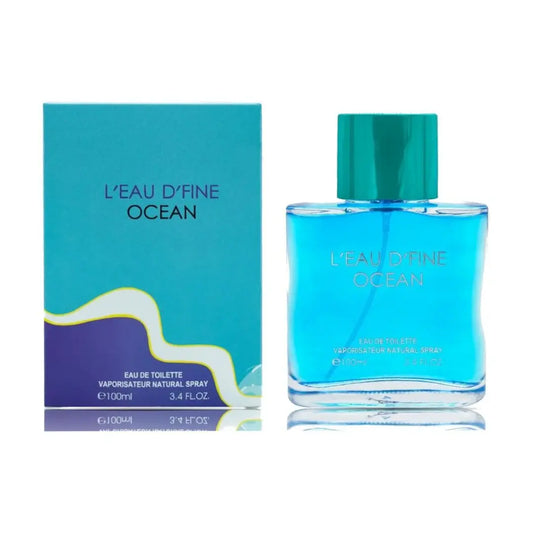 L'eau D'fine Ocean 100ml EDT Fine Perfumery