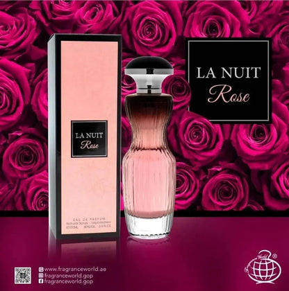 La Nuit Rose Eau De Parfum 100ml Fragrance World Fragrance World