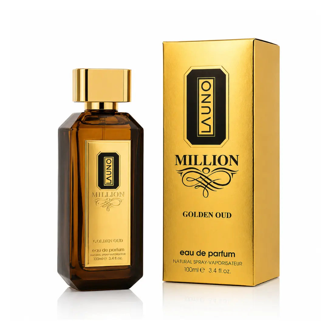 La Uno Million Golden Oud EDP 100ml Fragrance World