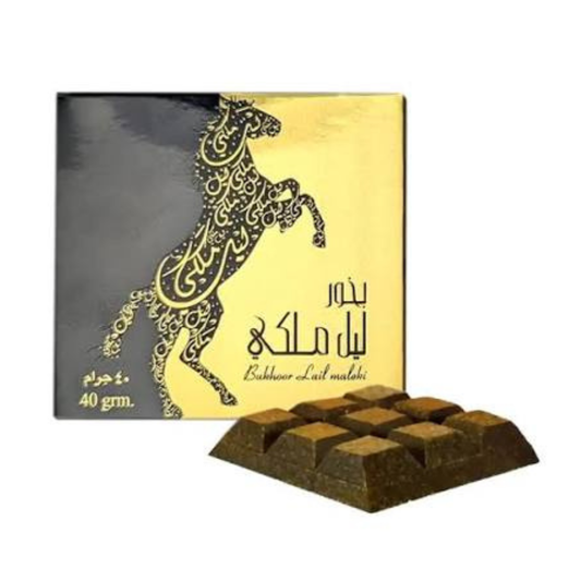 Lail Maleki Bakhoor Bar 40g (12pcs Pack) Ard Al Zaafaran