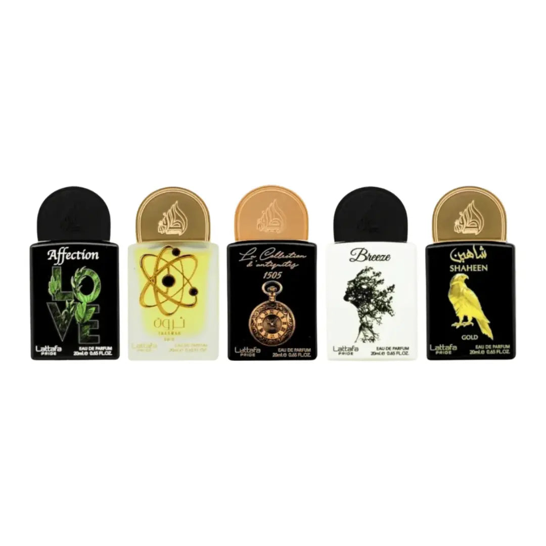 Lattafa Pride Collection 20ml EDP 5pcs Gift Set No.1