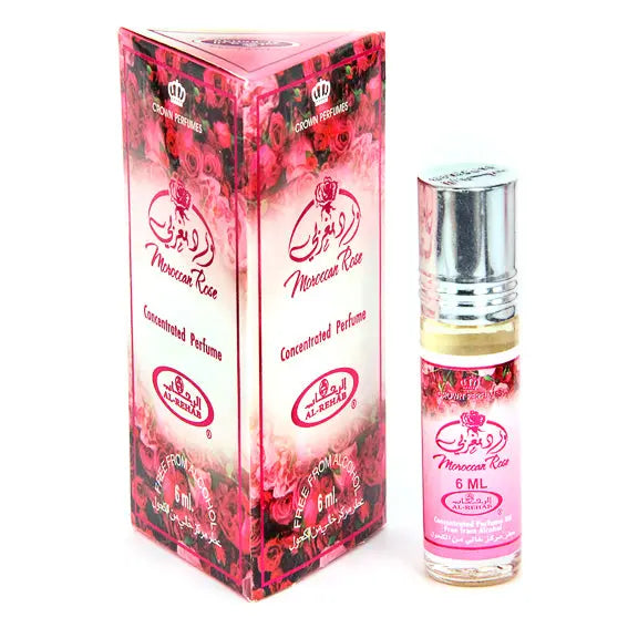 Moroccan Rose Perfume Oil 6ml X 6 By Al Rehab Al Rehab