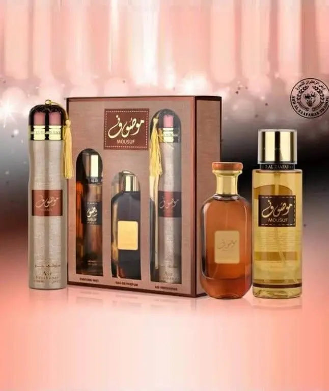 Mousuf 3 Piece Gift Set Collection Ard Al Zaafaran Ard Al Zaafaran