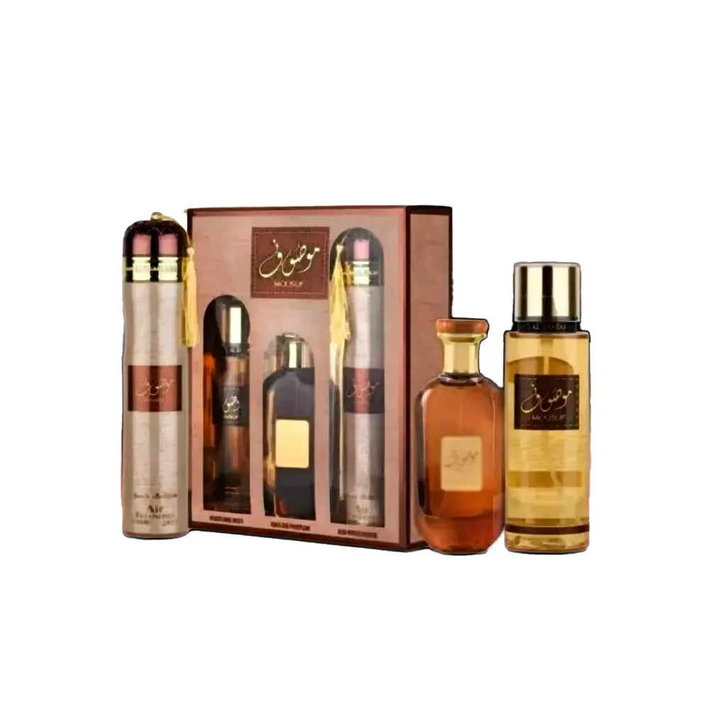 Mousuf 3 Piece Gift Set Collection Ard Al Zaafaran Ard Al Zaafaran