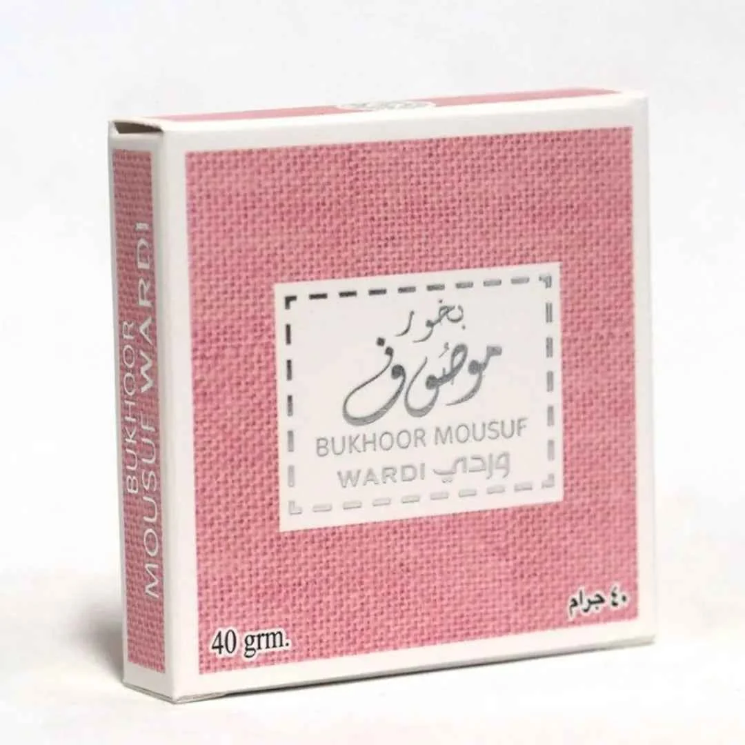 Mousuf Wardi Bakhoor Bar 40g (12pcs Pack) Ard Al Zaafaran