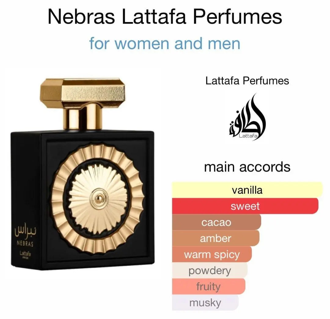 Nebras Eau De Parfum 100ml Lattafa Pride - Smile Europe