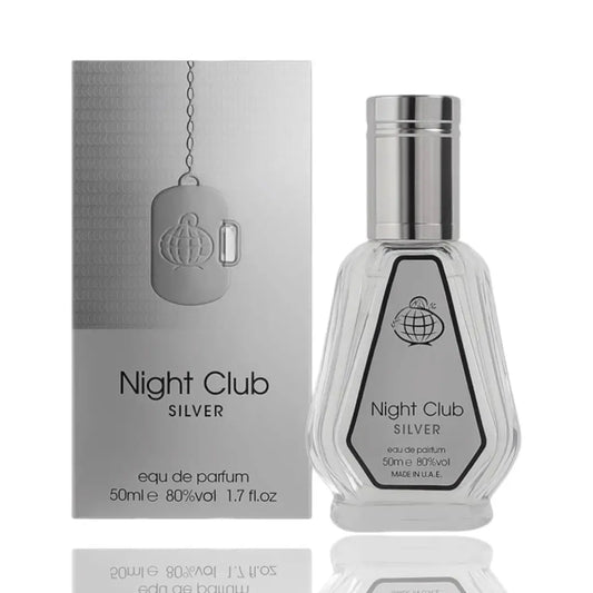 Night Club Silver EDP 50ml Fragrance World 12x
