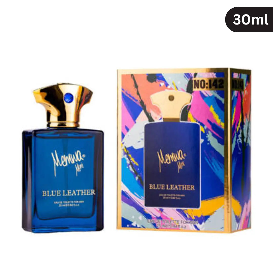 No.142 Blue Leather EDT 30ml Memwa Mini by Gulf Orchid
