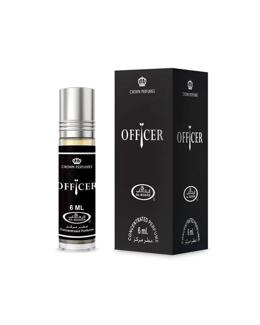 Officer 6ml Perfume Oil Al Rehab x6