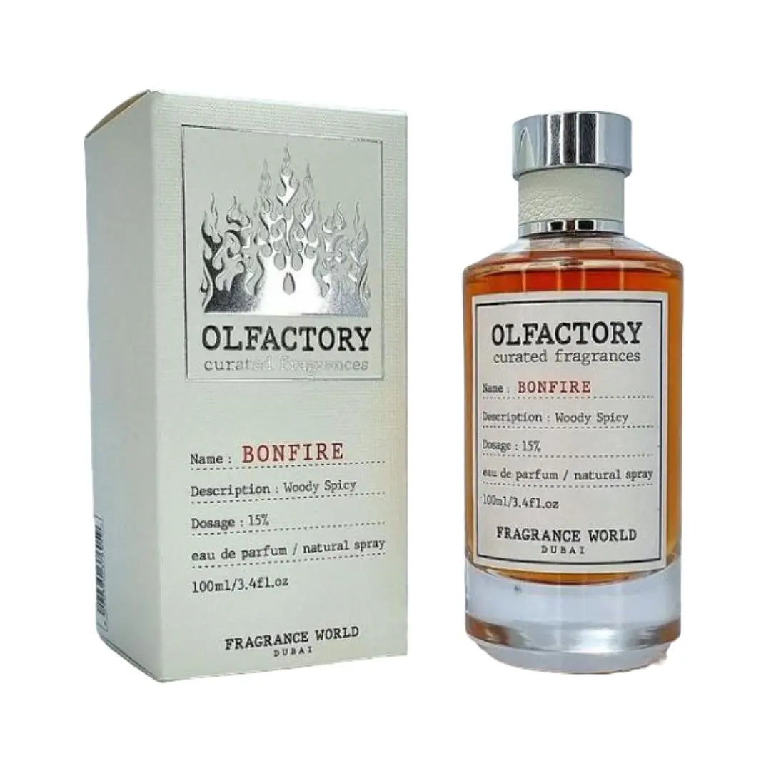 Olfactory Bonfire Eau De Parfum 100ml Fragrance World - Smile Europe