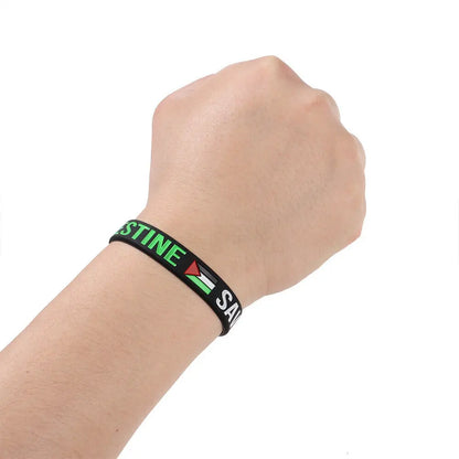 Palestine Wrist Band Palestine Flag Free Palestinian Save Gaza x10pcs Smile Europe