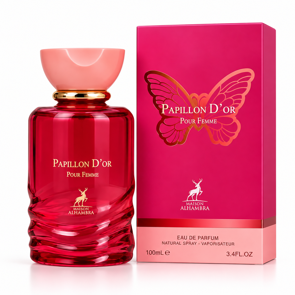 Papillon D'or Eau De Parfum 100ml Alhambra
