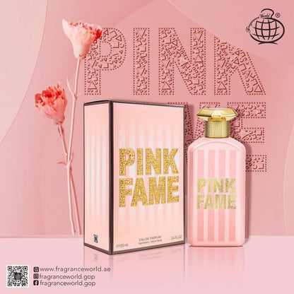 Pink Fame Perfume Eau de Parfum 100ml Fragrance World Fragrance World