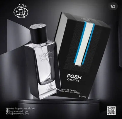 Posh Omega Eau de Parfum 100ml Fragrance World Fragrance World