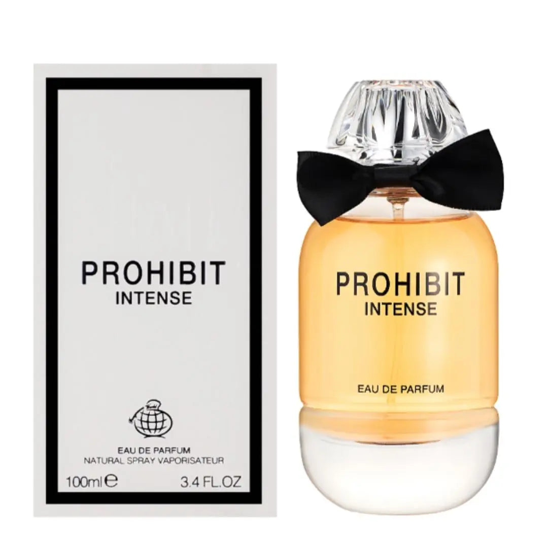 Prohibit Intense 100ml Eau De Parfum Fragrance World Fragrance World