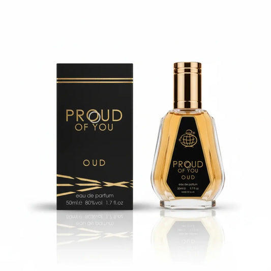 Proud of You Oud 50ml EDP Fragrance World 12x