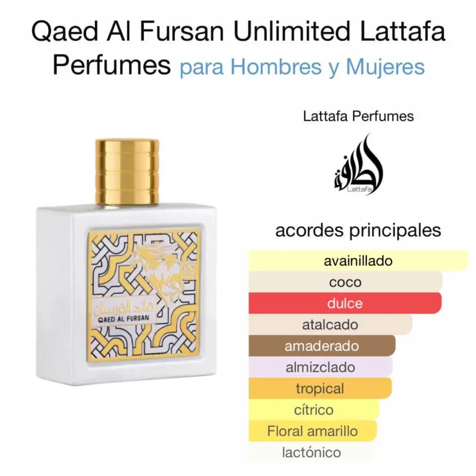 Qaed Al Fursan Unlimited Eau De Parfum 100ml Lattafa Lattafa