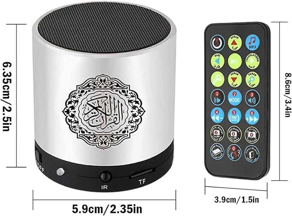 Quran Speaker with Remote Control 16 Reciters 8GB SQ-200 Smile Europe Wholesale