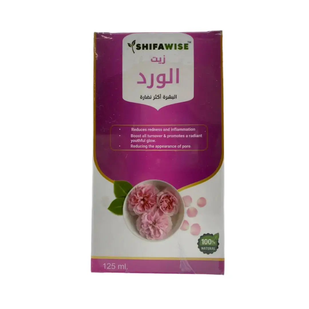 Rose Oil 125ml ShifaWise Natural Oils ShiffaWise