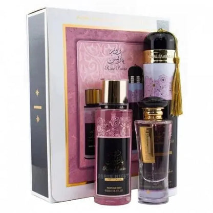 Rose Paris Night Collection 3 Piece Gift Set Ard al Zaafaran Ard Al Zaafaran