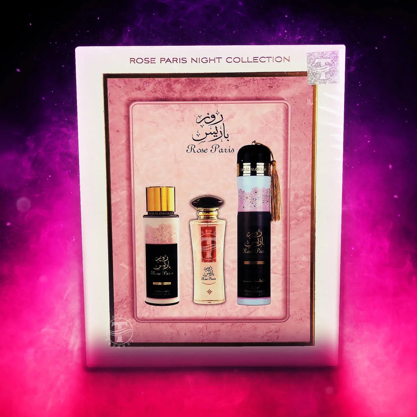 Rose Paris Night Collection 3 Piece Gift Set Ard al Zaafaran Ard Al Zaafaran