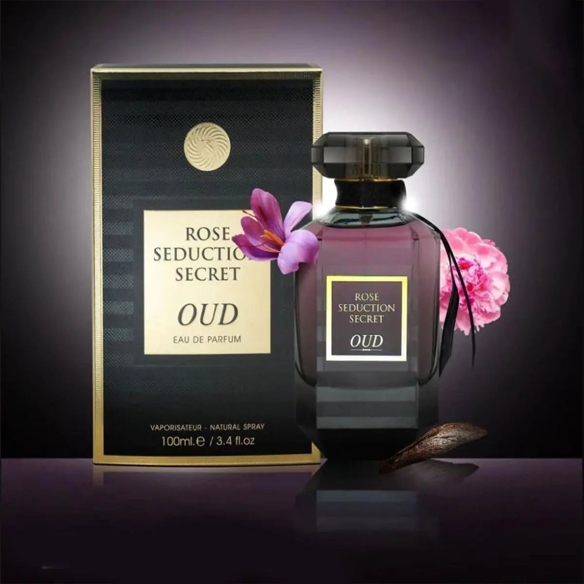 Rose Seduction Secret Oud Eau De Parfum For Women 100ml Fragrance World Fragrance World